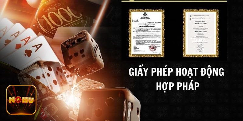 Giấy Phép Hợp Pháp - Bảo vệ quyền lợi người chơi Giấy Phép Hợp Pháp - Bảo vệ quyền lợi người chơi